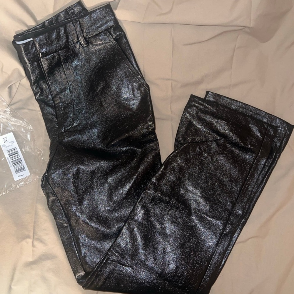 NWT Small NY&CO Patent Black Pants by GREY LAB